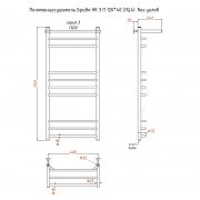 Браво НК 3 П 120х40 (ЛЦ4) без углов