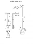 Душевая панель Таити — схема