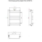 Идеал ПМ 3 80х50