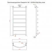 Приоритет НК 1 120х60 (ЛЦ2) без углов